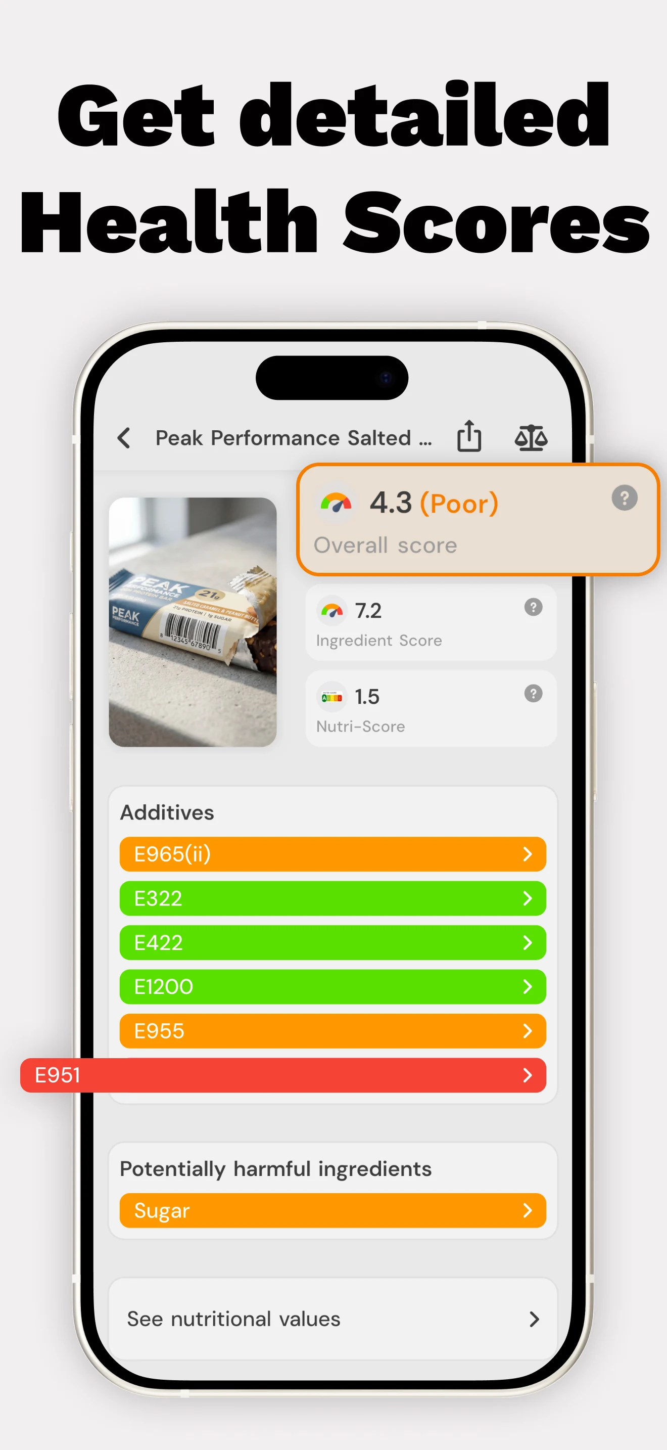 NutriSmart: Food Scanner screenshot
