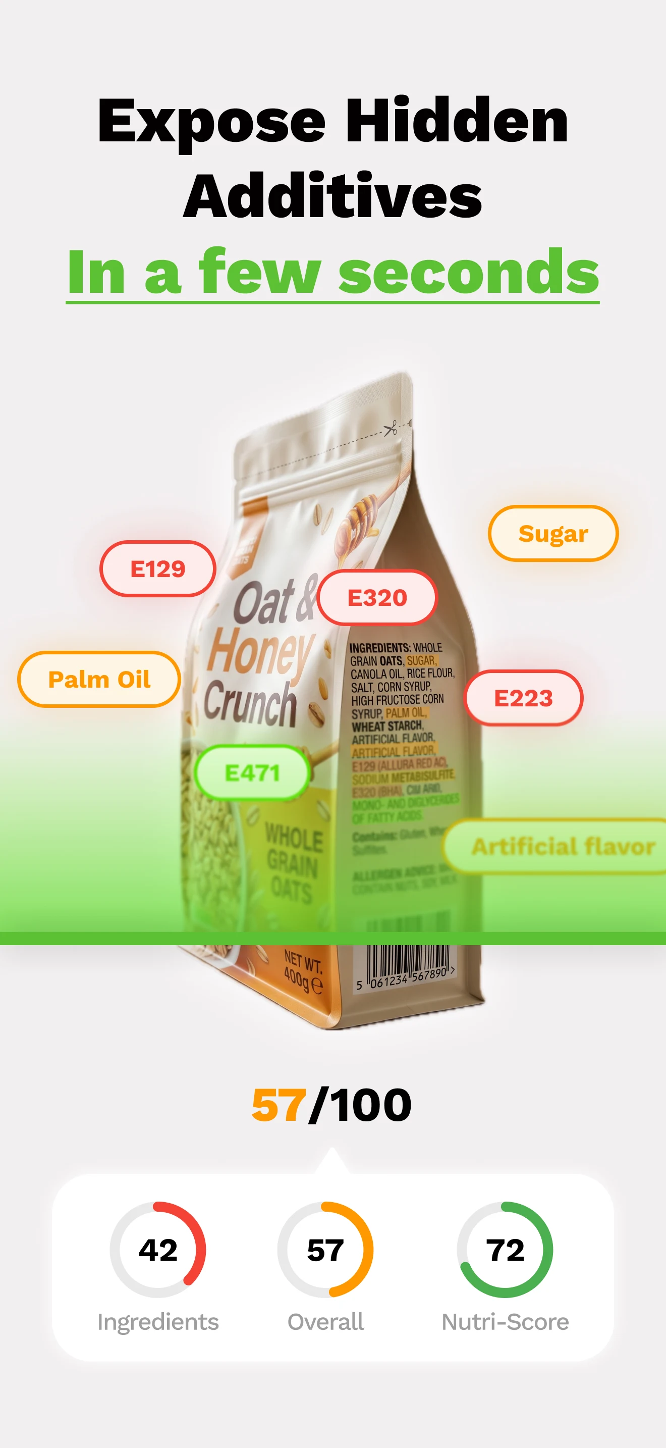 NutriSmart: Food Scanner screenshot